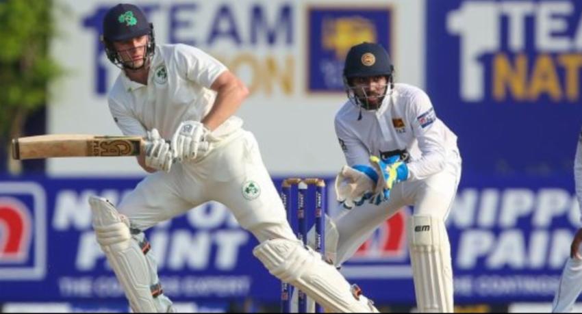 Ireland 319/4 v Sri Lanka at stumps on Day 1 of 2nd Test in Galle